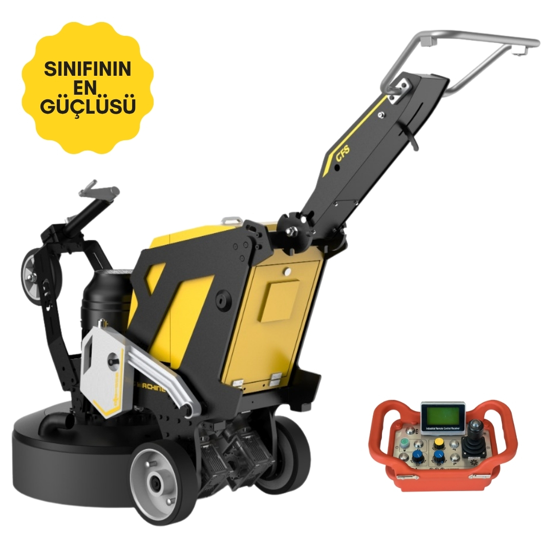 CFS 856 Tam Otomatik Uzaktan Kumandalı Beton Silim Makinesi