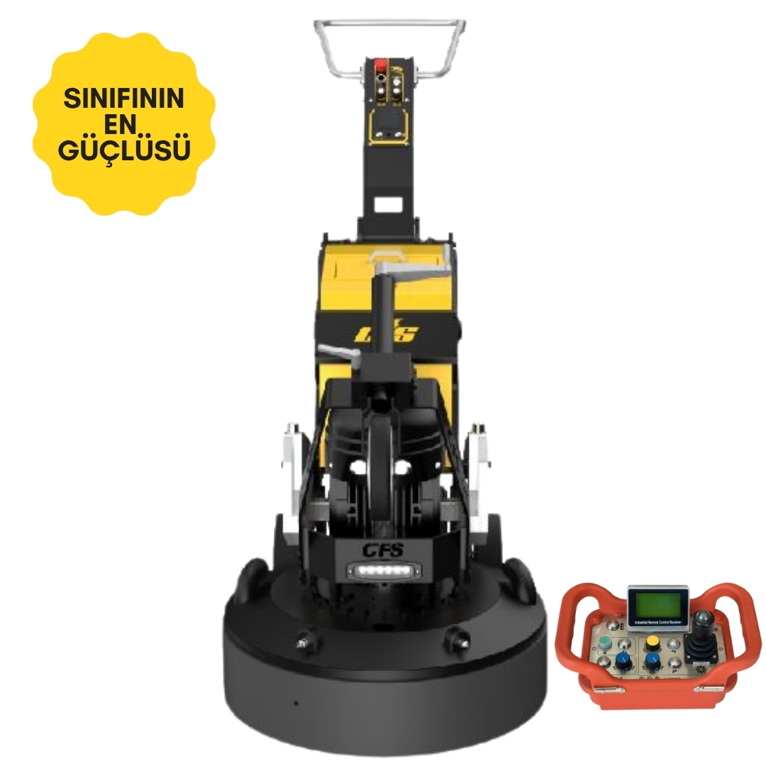 CFS 856 Tam Otomatik Uzaktan Kumandalı Beton Silim Makinesi