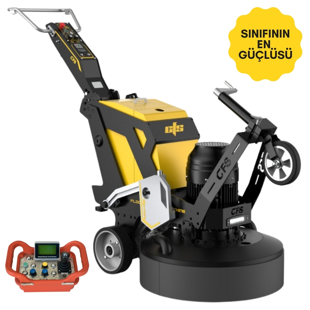 CFS 856 Tam Otomatik Uzaktan Kumandalı Beton Silim Makinesi