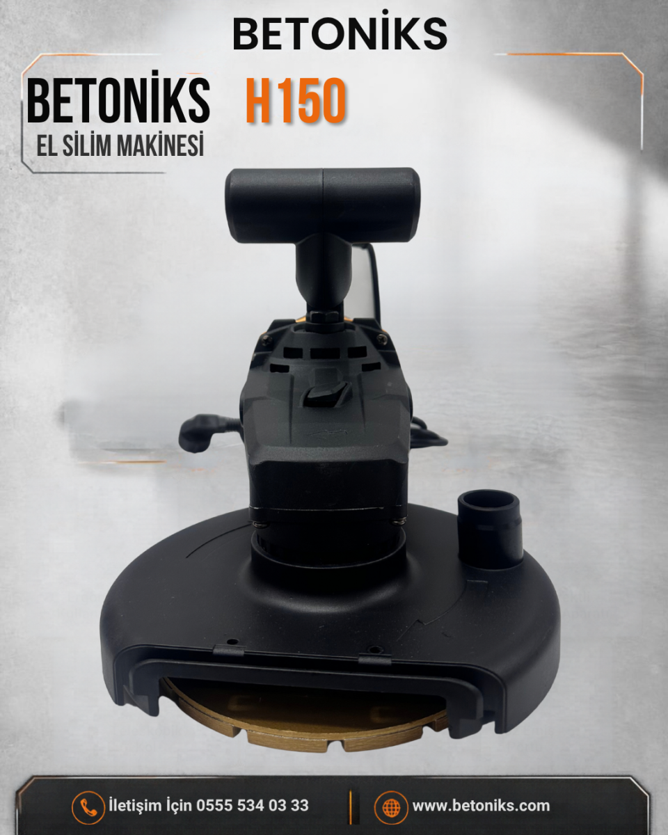 BETONİKS H 150 EL SİLİM MAKİNESİ