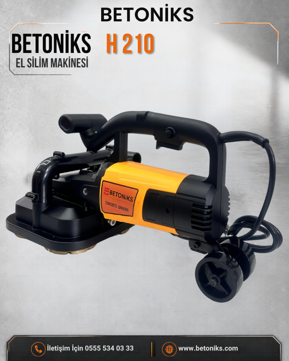 BETONİKS H 210 EL SİLİM MAKİNESİ TEK ELMASLI