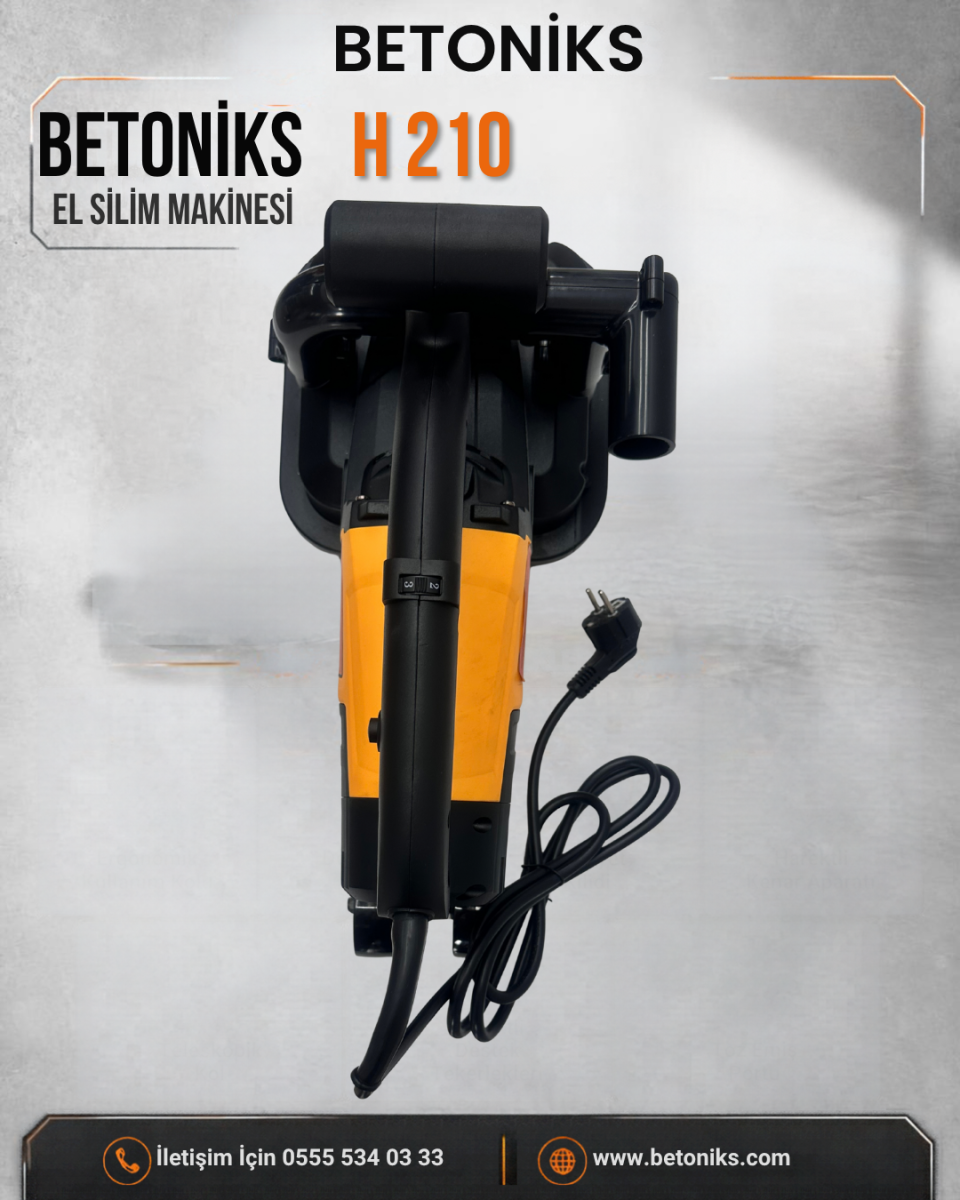BETONİKS H 210 EL SİLİM MAKİNESİ TEK ELMASLI