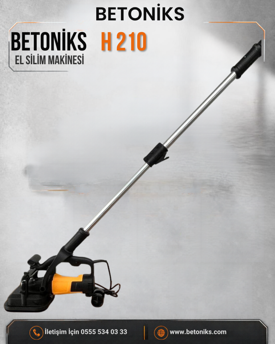 BETONİKS H 210 EL SİLİM MAKİNESİ TEK ELMASLI
