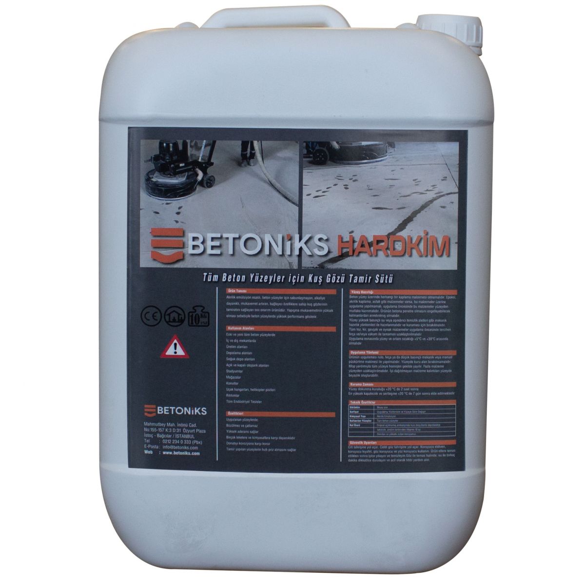 Betoniks Repair Fluid For All Concrete Surfaces 10 Kg